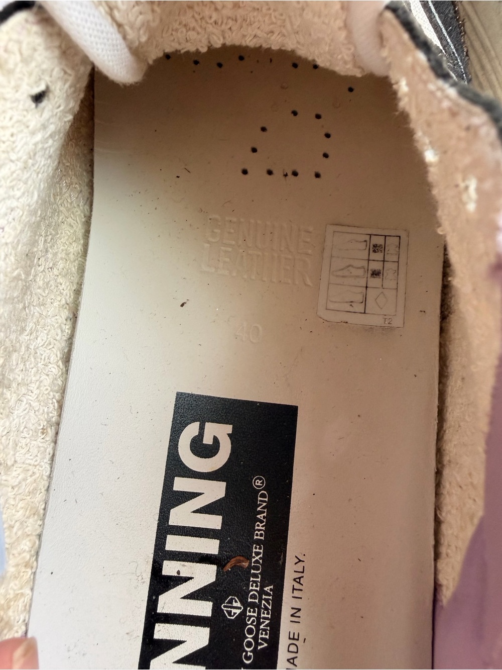 Golden goose running shoes size 40 - Picture 6 of 7